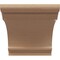 Ekena Millwork 4"W x 4"D x 4"H Wide Hughes Rough Cedar Woodgrain TimberThane Corbel, Primed Tan CORUR04X04X04HUGRCPR - alternate 2